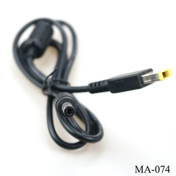 1 Gabalas 5.5*2.5 mm Geltonas Kvadratas USB jungties nuolatinės SROVĖS Energijos Keitiklis Įkroviklio Maitinimo Jungtis Lenovo Ideapad Yoga