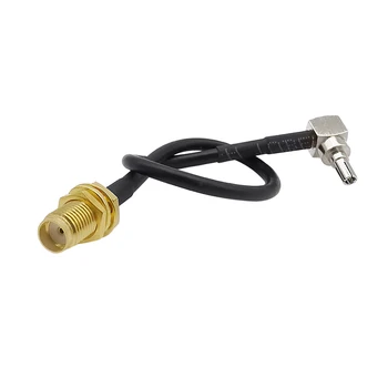 15 CM Koaksialiniai Išorinės Antenos Adapteris RG174 Kabelis Galiuku SMA Female į CRC9 Male USB Modemus & MiFi 