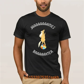2023 Nuotykių Laikas Marškinėliai Jaaaaaaaames Baaaaxter marškinėliai Atsitiktinis Žmogus Tee Shirt Grafikos short-sleeve Medvilnė Įdomus Marškinėlius