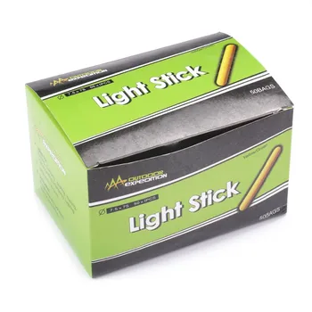 50Pcs(50bags) 7.5X75 mm Naktį Žvejybos Apšvietimo Stick Lazdele Žaliosios Chemijos LED Liuminescencinės Tamsoje Švyti Stick Žvejybos Led Stick