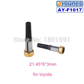 Aukščiausios kokybės 200pcs degalų įpurškimo filtro 21.45*3*6 mm benzino Toyota 2NZ-FE degalų įpurškimo (AY-F1017)