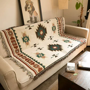 Bohemijos geometrinis antklodė mandala kiliminė danga, sofa cover gobelenas mesti rankšluosčių, patalynės, lovatiesė
