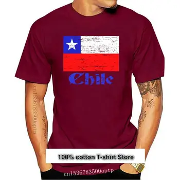 Camiseta con la bandera de Čilė para hombre, camiseta de manga corta personalizada, cómoda, juvenil, 2021