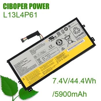 CP Originali Nešiojamojo kompiuterio Baterija L13L4P61 7.4 V 44.4 Wh 15 80H1 2ICP3/86/94-2 L13M4P61 L13S4P61 Serija