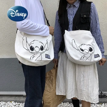 Disney Dygsnio Naujas Vyrų ir Moterų Pečių Maišą Prabangos Prekės ženklo Mados Moterų Rankinės Drobės Didelės Talpos Studentų Konsultavimo Krepšys