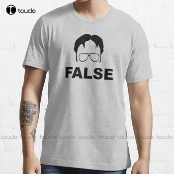 Dwightas Schrute False Office T-Shirt Mens Marškinėliai Užsakymą Aldult Paauglių Unisex Skaitmeninis Spausdinimas Marškinėliai, Mados Juokingas Naujas Xs-5Xl