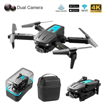 Kamera Tranai 4K Profesional Dual HD Quadcopter su vaizdo Kamera su 360 Kliūčių Vengimo WiFi XT3 Mini Drone RC Quadcopter Dron