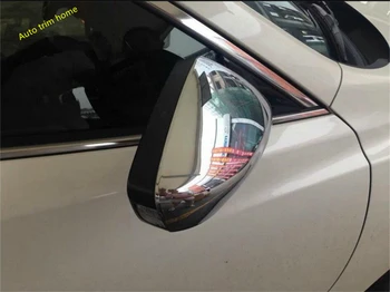 Lapetus ABS Chrome Šildomi Remonto Rinkinys Durų galinio vaizdo Veidrodžio Apdaila Bžūp Apima Apdaila 2 Gabalas / Set Tinka Mazda 6 2013 - 2017 m.
