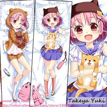 Mielas Japonų Anime Užvalkalas Mokyklos-Live Takeya Yuki Dakimakura Puikus Kawaii Pagalvės užvalkalą dekoratyvinis Kūno Hugging Patalynė
