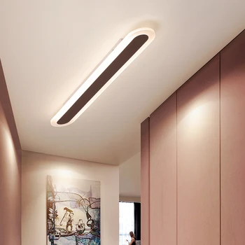 Minimalistinės Kūrybos Lubų Lempa, Modernios LED Fono Šviesa Kambarį Patalpų Naktiniai akrilo Lubos Ligting
