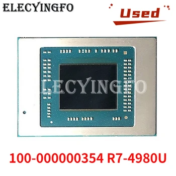 Naudoti 100-000000354 R7-4980U CPU BGA Chipsetu re-žemių aplink Išbandyti 100% Darbo