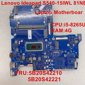 Originalus Lenovo Ideapad S540-15IWL 81NE Nešiojamojo kompiuterio Motininės plokštės CPU i5-8265U UAM RAM:4G FRU:5B20S42210 5B20S42221