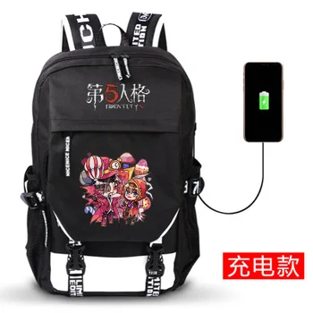 Persona 5 Cosplay Spausdinimo Kuprinė Drobės Unisex Mokyklos Studentų Pečių Maišą Paauglių Kelionės Nešiojamas USB Krepšiai
