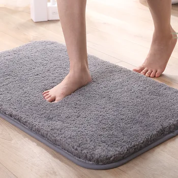 Pliušinis sutirštės grindų kilimėlis kilimų paprasta, virtuvė, vonios kambarys durų kilimėlis vonios kambarys neslidus kilimėlis absorbentas pėdų kilimėlis