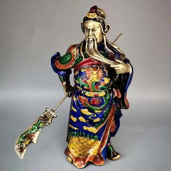 Prabangus (Gong Guan) antikvariniai Cloisonne ornamentu