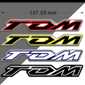 TDM 850 900 Motociklo 3D Lipdukas, Skirtas Yamaha Raštas Lauktuvės Kuro Bako Trinkelėmis Decal Emblema Logotipas Ženklelis Apsaugos Aksesuaras