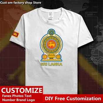 Šri Lanka Lankos Šalies marškinėliai Užsakymą Džersio 